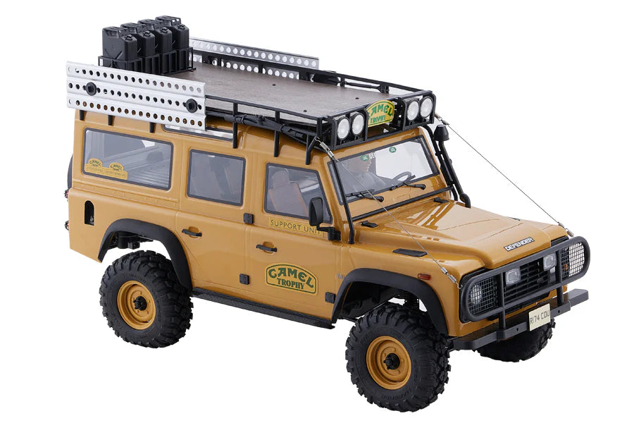 FMS 1:10 FCX10 Land Rover Defender RS Yellow