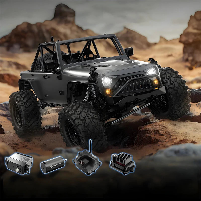 MJX Hyper Go H12Y RC Car 1/12 4WD Brushless 2.4G Full Large Scale Climbing Off Road Vehicle