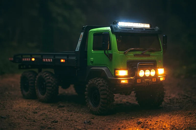 Hobby Plus 1/18 CR18P ARKTOS-V1.5 6×6 Flatbed RTR RC Truck