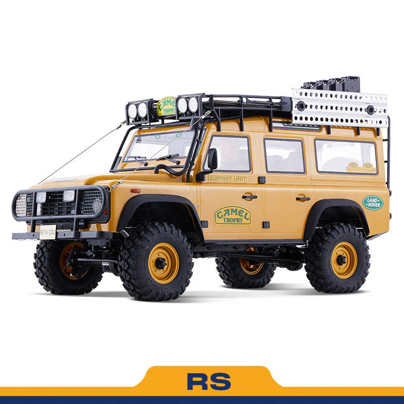 FMS 1:10 FCX10 Land Rover Defender RS Yellow