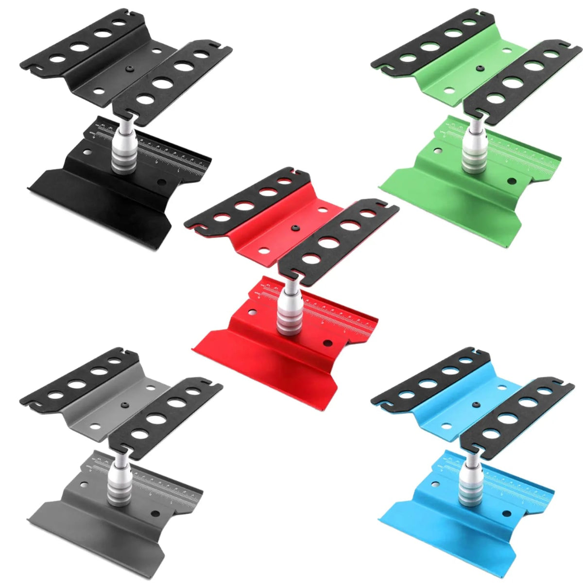 RC Crawler Aluminum Work Stand - Adjustable Maintenance & Repair Stand For RC Vehicles.