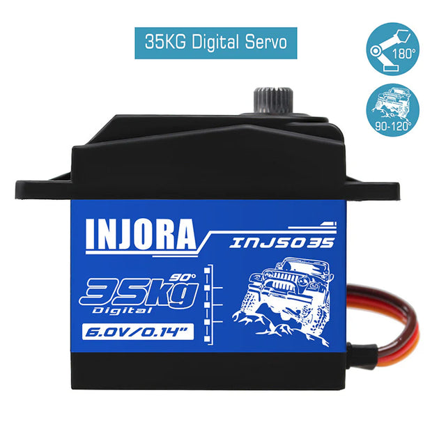INJORA INJS035 35KG Large Torque Waterproof Metal Gear Digital Servo for RC Model