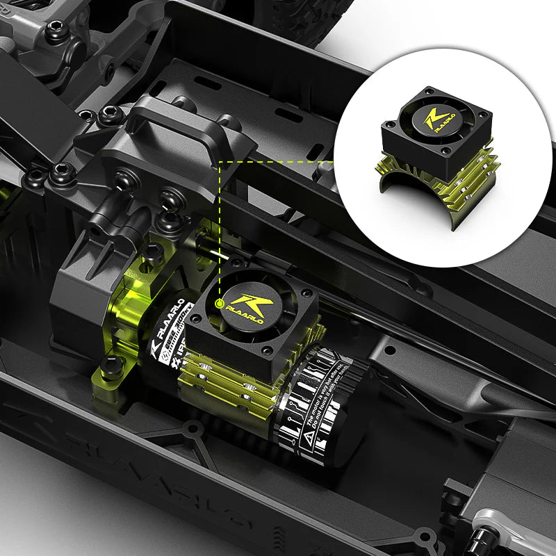 RLAARLO ROG1 METAL 1/14 SCALE BRUSHLESS RTR MONSTER TRUCK