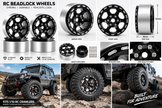 1.9 inch Metal beadlock wheel rims