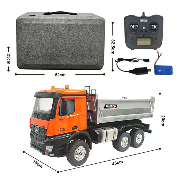 HUINA 1598 RC DUMP TRUCK (2026 MODEL)