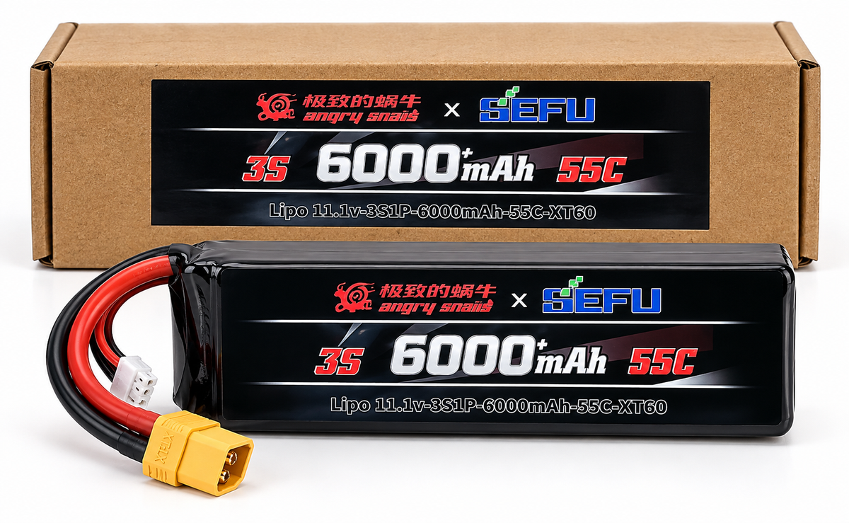 MJX Hyper Go 3S 55C 11.1V 6000mah Lipo Battery XT60 Plug