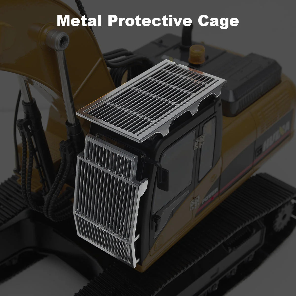 HUINA 1580 1:14 ALL METAL REMOTE CONTROL EXCAVATOR V5 (2026 MODEL)