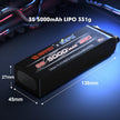 MJX Hyper Go 3S 35C 11.1V 5000mah Lipo Battery XT60 Plug