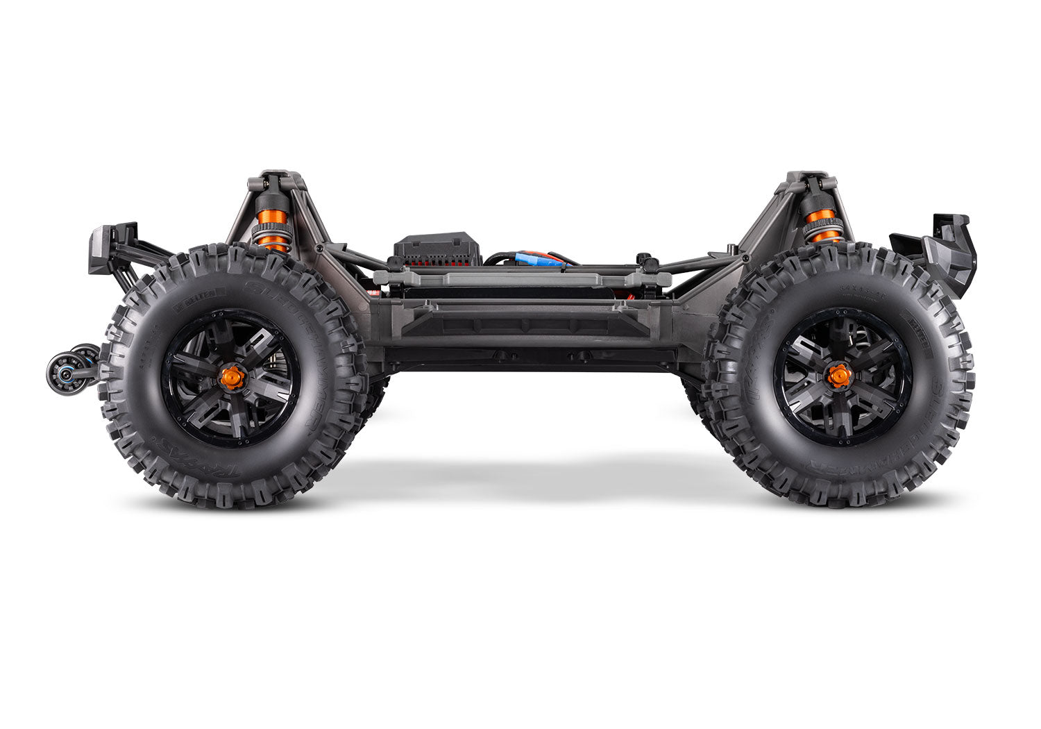 Traxxas X-Maxx 8s Belted Tyres Monster RC Truck Blue 77096-4