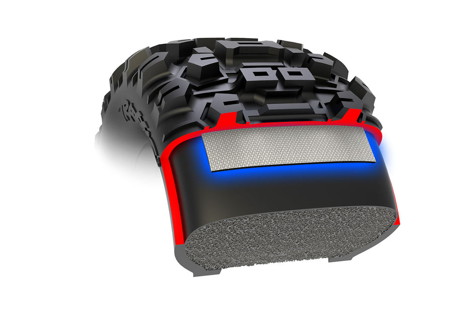 Traxxas X-Maxx 8s Belted Tyres Monster RC Truck Blue 77096-4