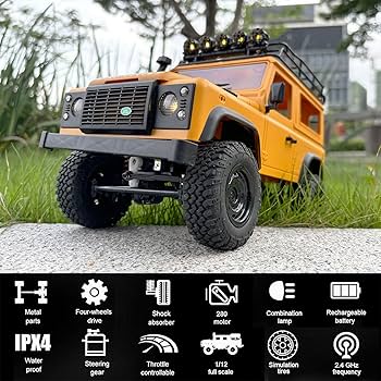 MNRC MN98 1/12 Land Rover Defender D90 4WD RC Crawler