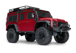 Traxxas TRX4 Defender 1:10 Scale Clipless Body 82256-4 Red