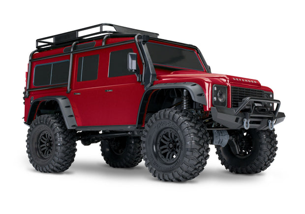 Traxxas TRX4 Defender 1:10 Scale Clipless Body 82256-4 Red