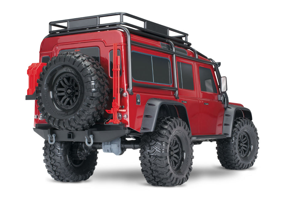 Traxxas TRX4 Defender 1:10 Scale Clipless Body 82256-4 Red