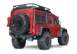 Traxxas TRX4 Defender 1:10 Scale Clipless Body 82256-4 Red