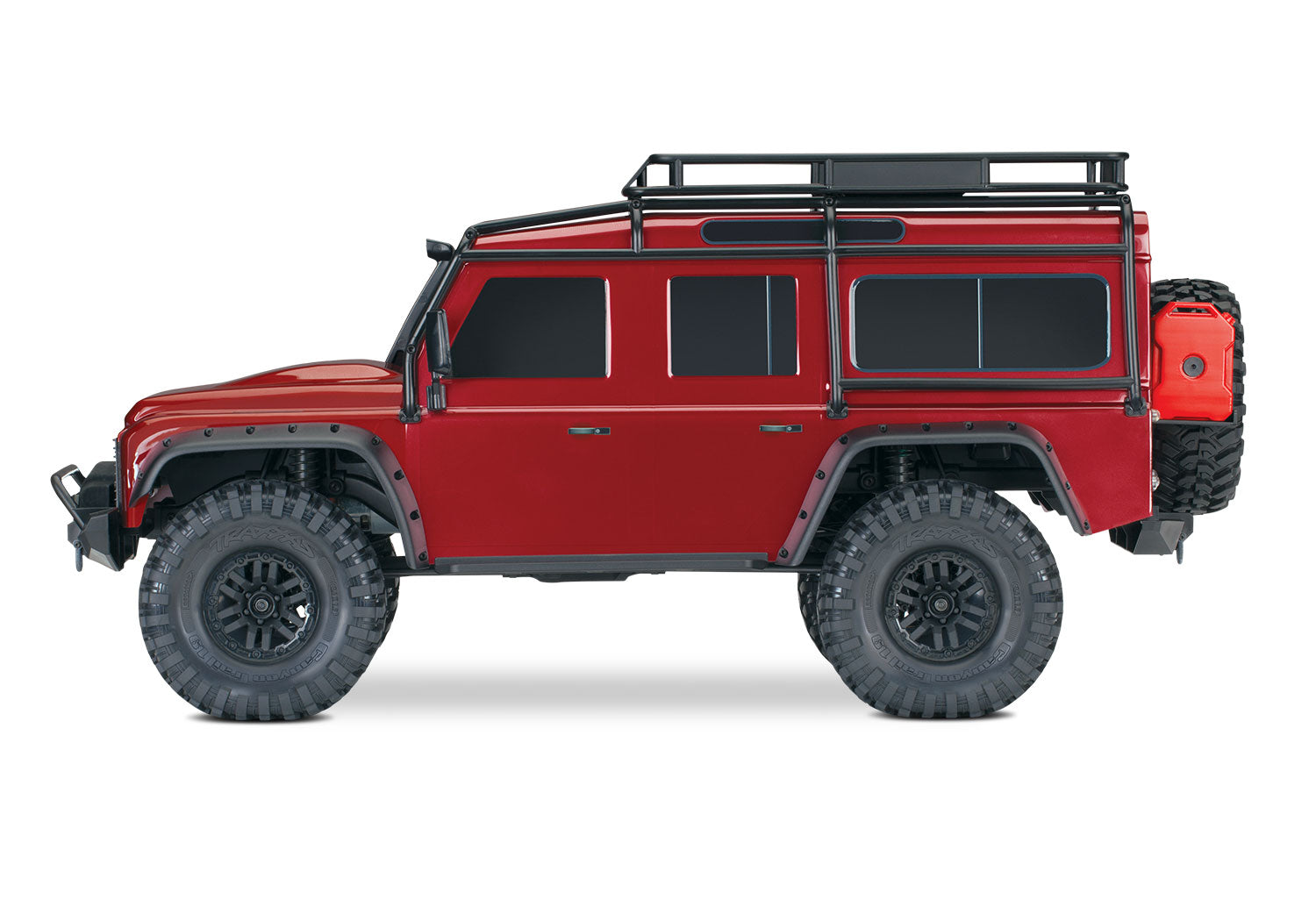 Traxxas TRX4 Defender 1:10 Scale Clipless Body 82256-4 Red