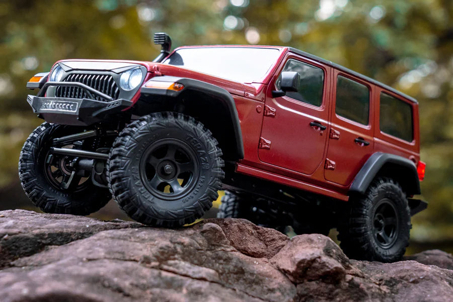 FMS 1/18 Thunder Storm RC Crawler, 4X4 Off Road RC Rock Crawler