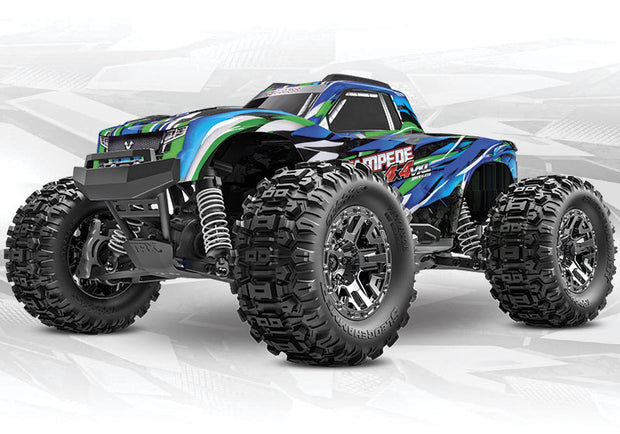 Traxxas 1/10 Stampede 4×4 VXL with TSM, TQi & HD Kit