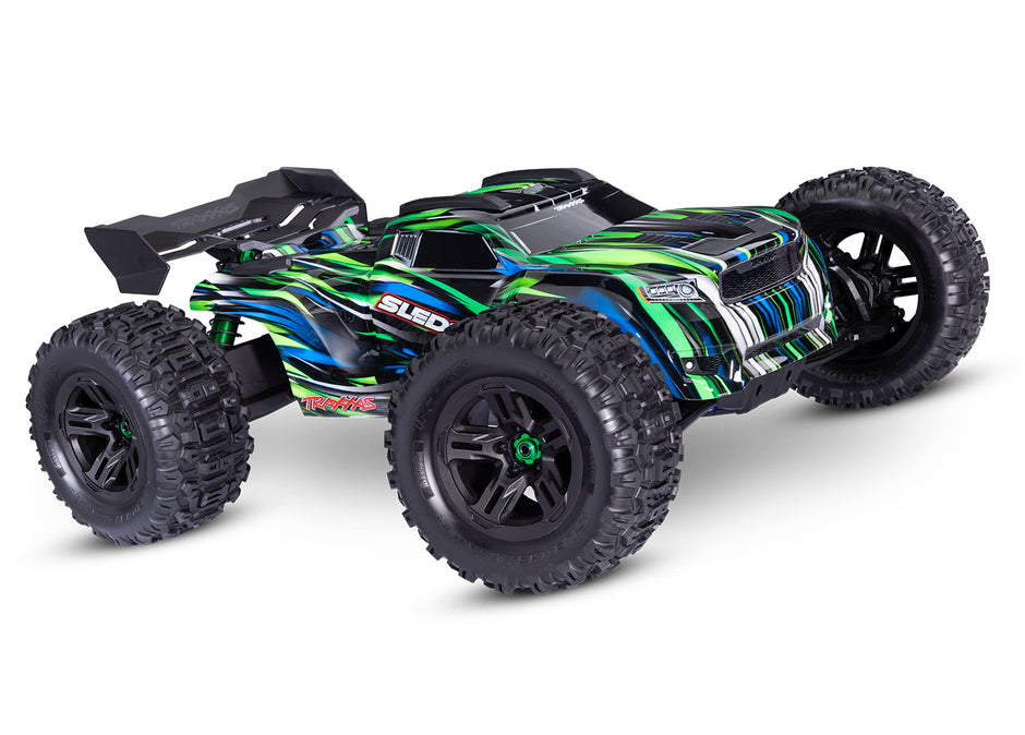 Traxxas 1/8 Sledge 4WD Truck With Belted Tyres GRN 95096-4