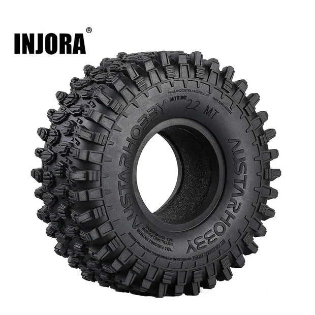 INJORA 2.2" 130*46mm Tires for 1/10 RC Crawlers