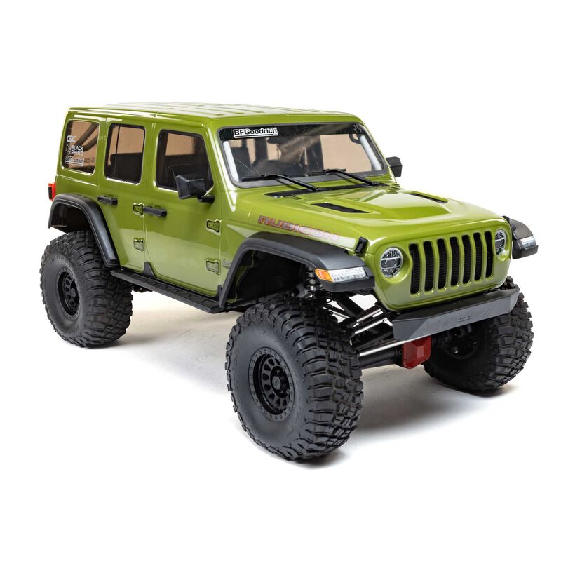 AXIAL 1/6 SCX6 JEEP JLU WRANGLER 4X4 RTR BRUSHLESS ROCK CRAWLER, GREEN