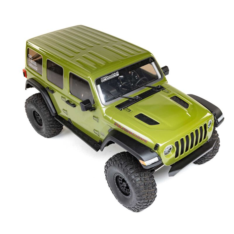 AXIAL 1/6 SCX6 JEEP JLU WRANGLER 4X4 RTR BRUSHLESS ROCK CRAWLER, GREEN