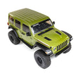 AXIAL 1/6 SCX6 JEEP JLU WRANGLER 4X4 RTR BRUSHLESS ROCK CRAWLER, GREEN