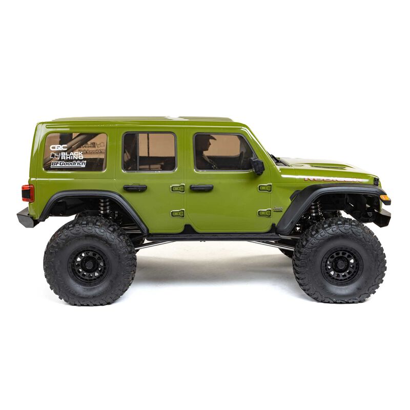 AXIAL 1/6 SCX6 JEEP JLU WRANGLER 4X4 RTR BRUSHLESS ROCK CRAWLER, GREEN
