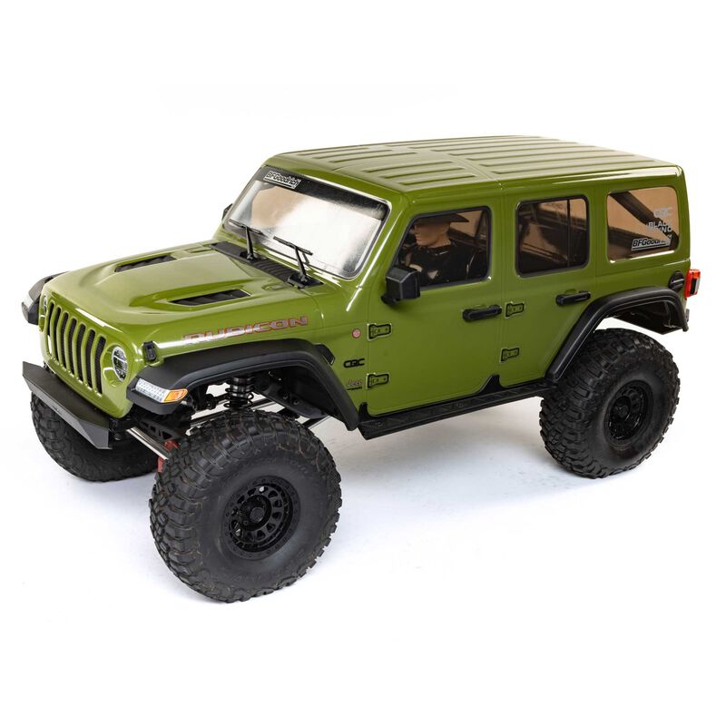 AXIAL 1/6 SCX6 JEEP JLU WRANGLER 4X4 RTR BRUSHLESS ROCK CRAWLER, GREEN
