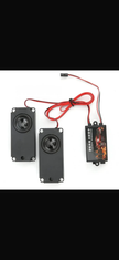 RC Crawler Led Sound System - Dual Speaker & Engine Sound Module With Receiver Cable