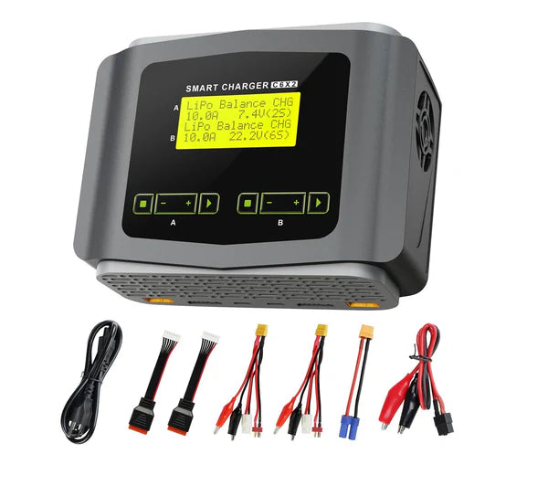 HTRC C6X2 Dual RC Battery Charger