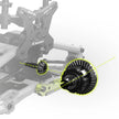 Rlaarlo Omni RZ001B-C Carbon Fiber MINI 1:10 Scale RTR Brushless Monster Truck,