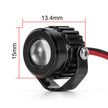 INJORA Super Bright LED Lights for 1/10 1/8 RC Crawlers (Aluminium, White)