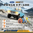 FMS 1:18 FCX18 II Ford F-100 RTR Brushed (199mm Wheelbase)