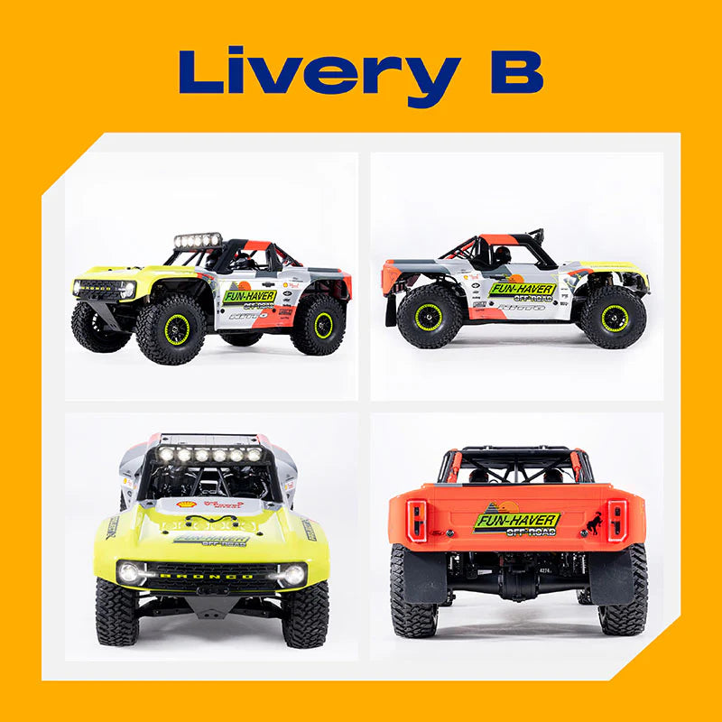 FMS 1:7 Ford Bronco RTR EB Brushless 4WD