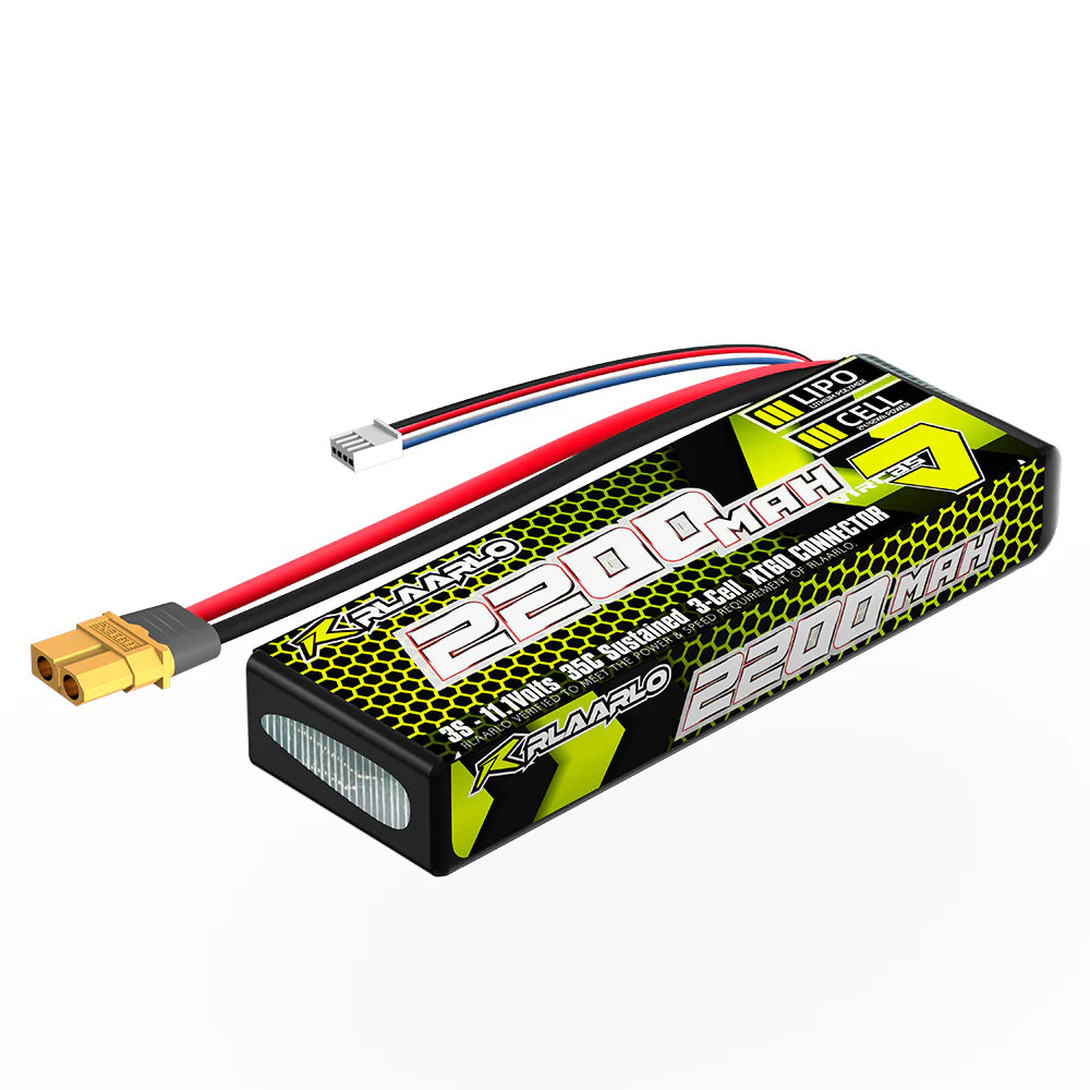 Rlaarlo 11.1V 2200mah 3S Lipo Battery XT60 Plug