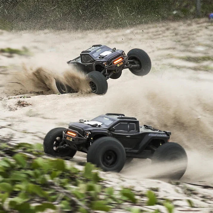 Rlaarlo Omni RZ001B-C Carbon Fiber MINI 1:10 Scale RTR Brushless Monster Truck,