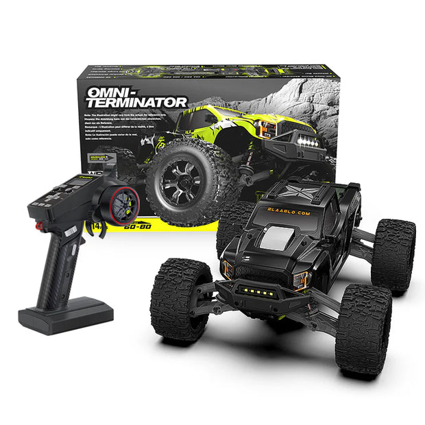 Rlaarlo Omni RZ001B-C Carbon Fiber MINI 1:10 Scale RTR Brushless Monster Truck,