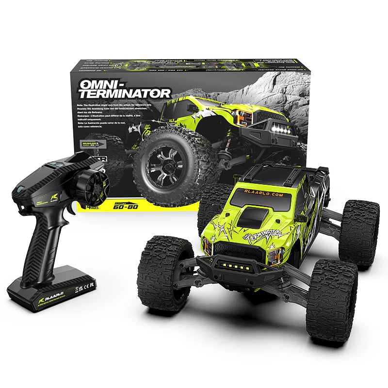 Rlaarlo Omni RZ001G-A Metal MINI 1:10 Scale RTR Brushless Monster Truck,