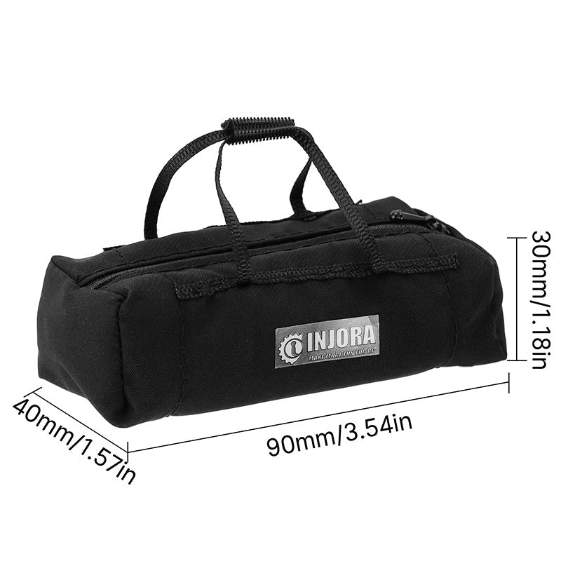 INJORA Mini Sport Travel Bag, 1/10 Scale Accessories for RC Crawler