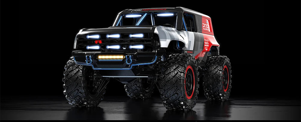 MJX Hyper Go H12P 1/12 RC Crawler – Licensed Ford Bronco Baja 1000 Edition