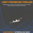 WLTOYS F959S Sky-King 2.4G 3CH 6-Axis RTF RC Glider