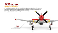 WLTOYS XK A280(P51 Mustang) 560mm RC Aircraft/Fighter Plane- India