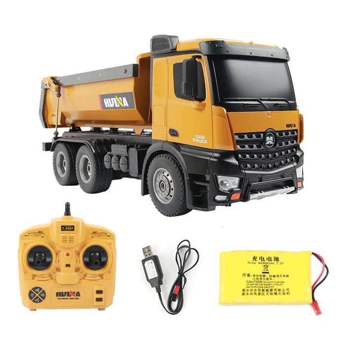 Huina 1573 1:14 RC Dump Truck India