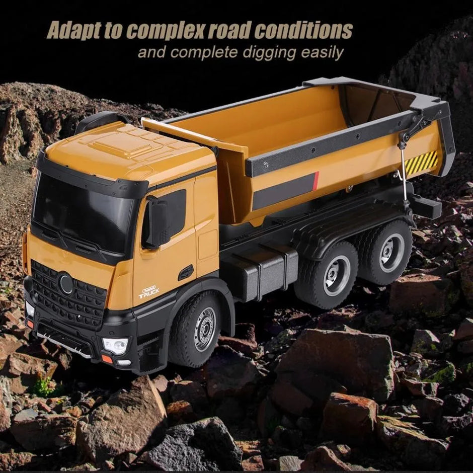 Huina 1573 1:14 RC Dump Truck India