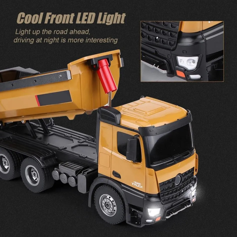 Huina 1573 1:14 RC Dump Truck India