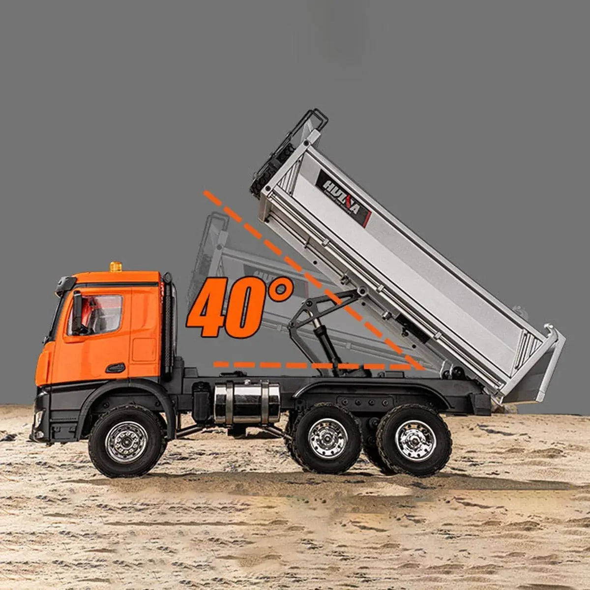 HUINA 1598 RC DUMP TRUCK (2026 MODEL)