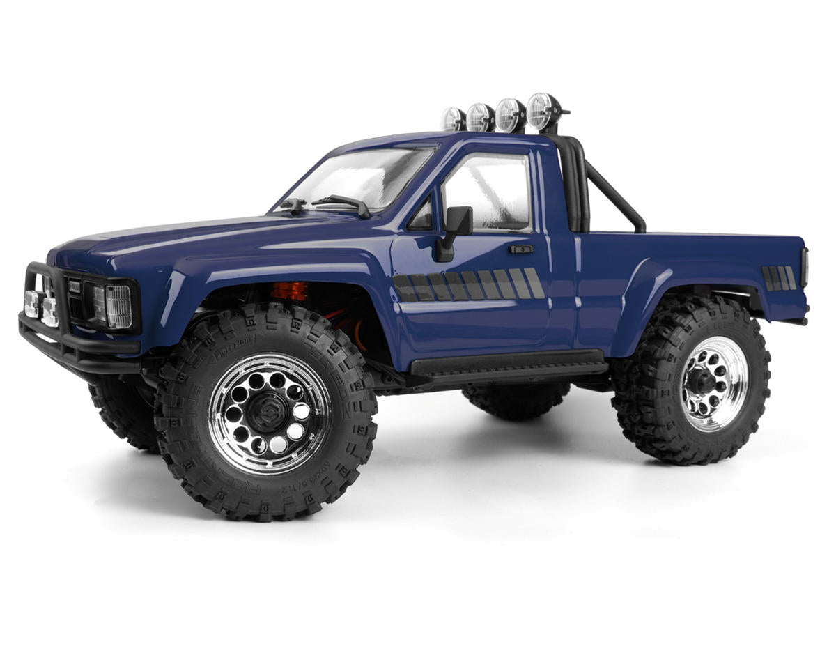 HPI Venture18 Flux 1985 Toyota Hilux SR5 1/18 RTR 4WD Brushless Rock Crawler (Blue) w/2.4GHz Radio, Battery & Charger