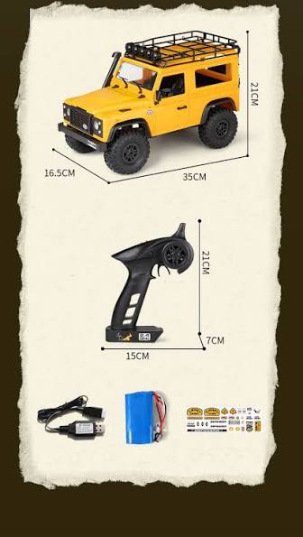MNRC MN98 1/12 Land Rover Defender D90 4WD RC Crawler