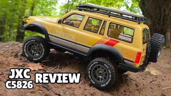 JXC 1/12 LC80 Licensed RC Rock Crawler – 4WD 2.4GHz Off-Road Truck (JXC5826)